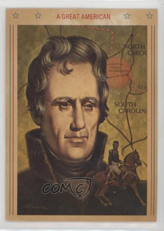1976 Bel-Art A Great American Food Issue Rainbo Bread Andrew Jackson #20 6f8