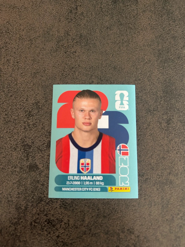 Halland sticker coupe du monde 2026