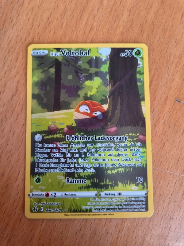 Hisui-Voltobal (CRZ GG01)
Zenit der Könige - Hisuian Voltorb