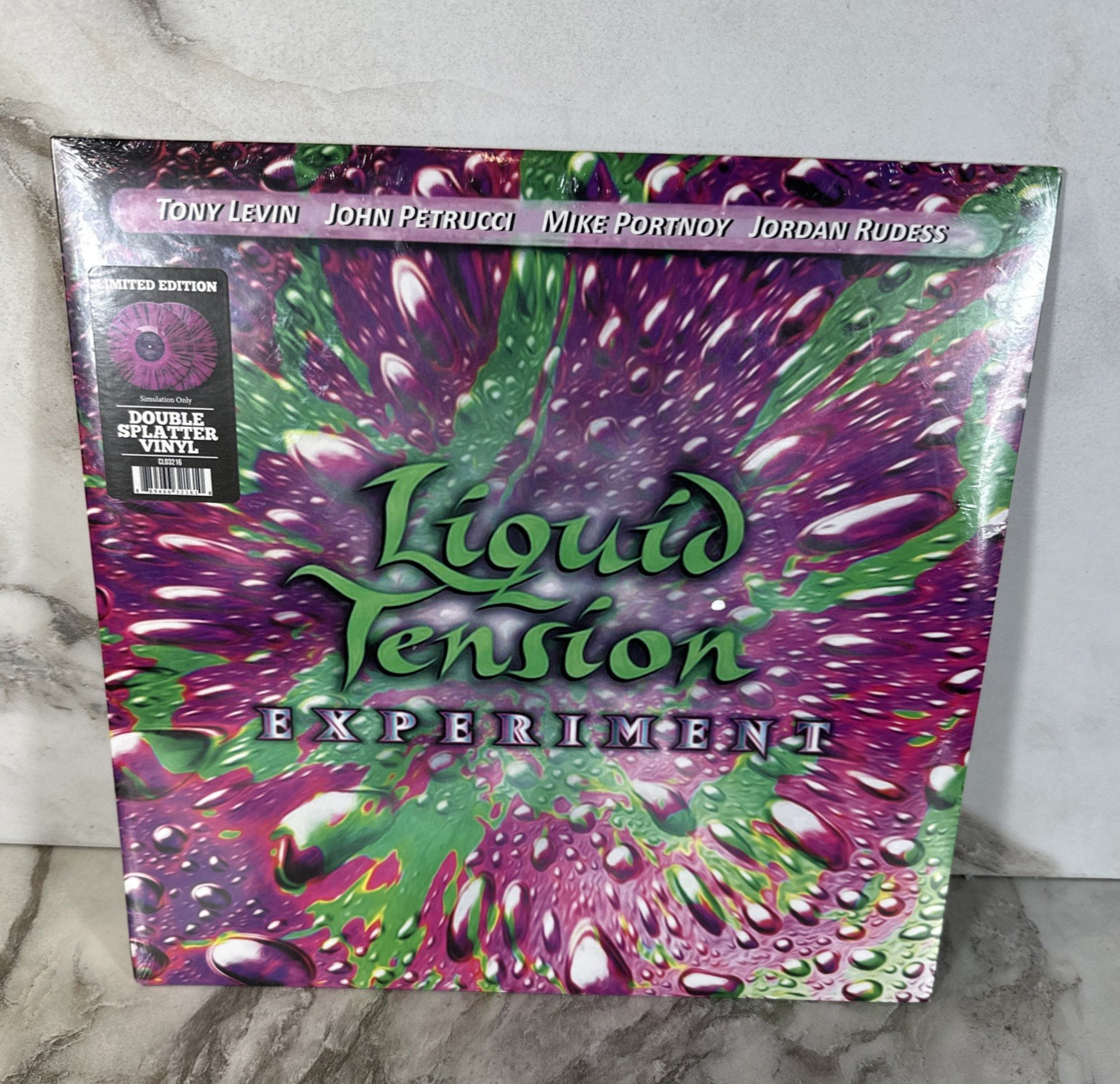 Liquid Tension Experiment Double Purple Black Splatter Vinyl CLO3216 New Sealed