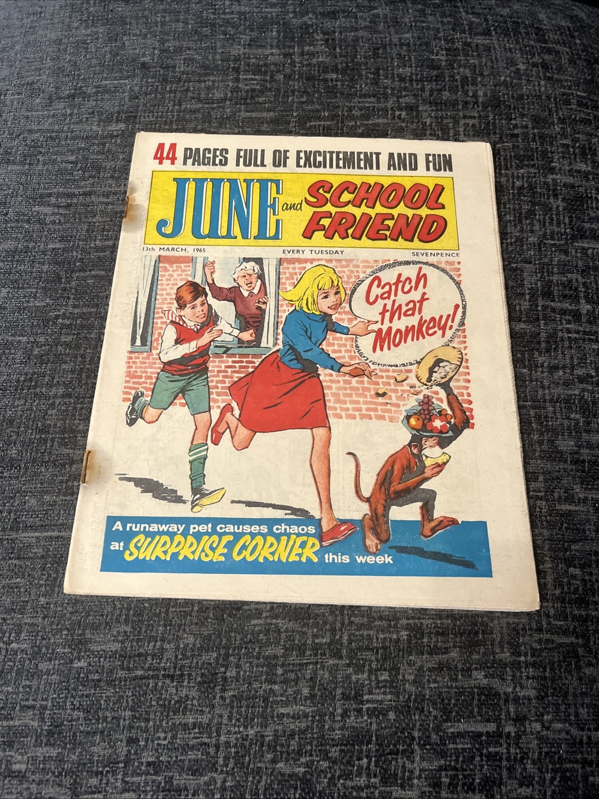 June and School Friend Comic - 13 March 1965 - Julie Andrews