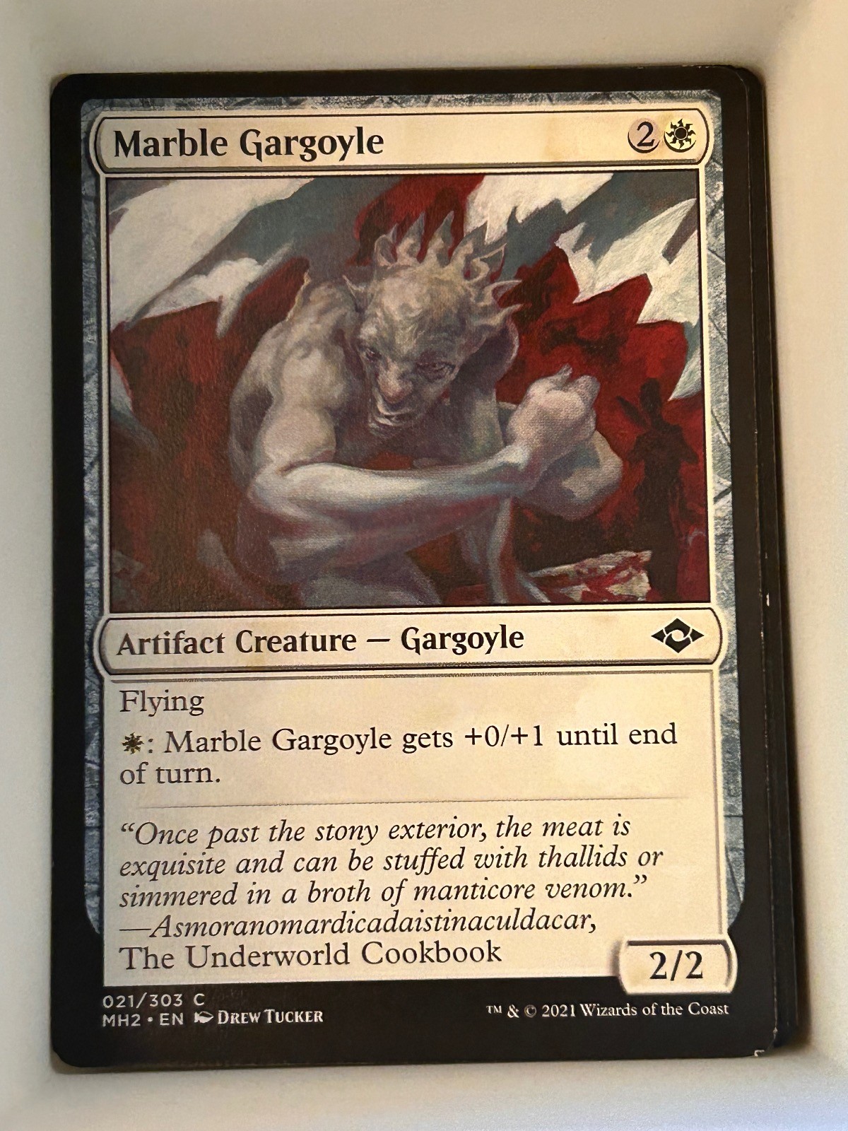 Marble Gargoyle 21 Common Modern Horizons 2 Magic: The Gathering Near Mint