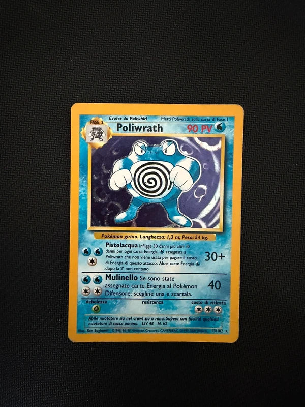 Poliwrath 13/102 Set Base holo- non comprare a 1€