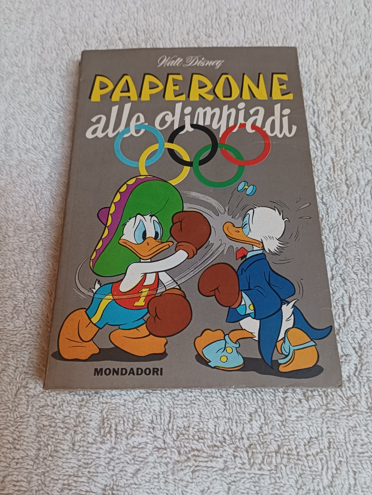 PAPERONE ALLE OLIMPIADI i Classici di walt Disney del 1968 MONDADORI 