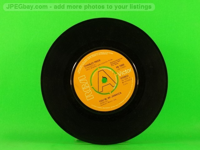 PRIDE,CHARLEY YOU'RE MY JAMAICA (DEMO) (137) 7" RCA