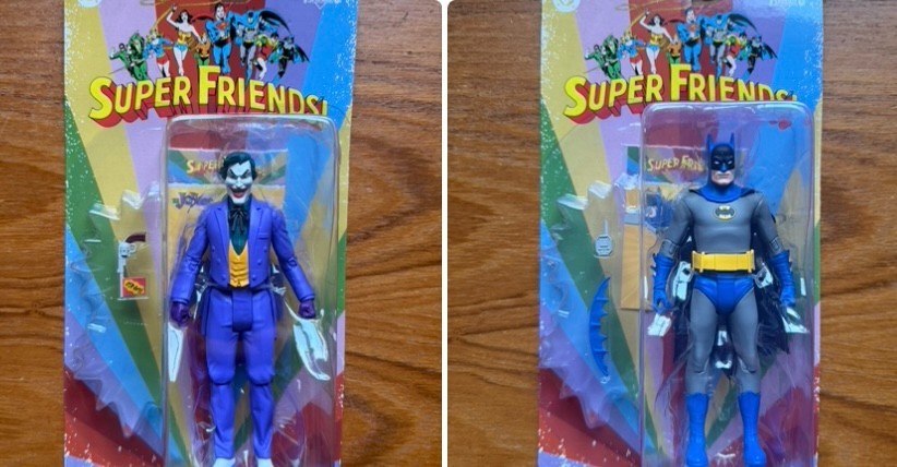 McFarlane Toys SUPER FRIENDS JOKER and BATMAN v2 Figures (2026) BRAND NEW! MIP!