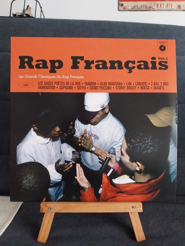 Vinyle 33t couleur RAP Compilation Rap Français Vol2 (Pressage Français 2025)