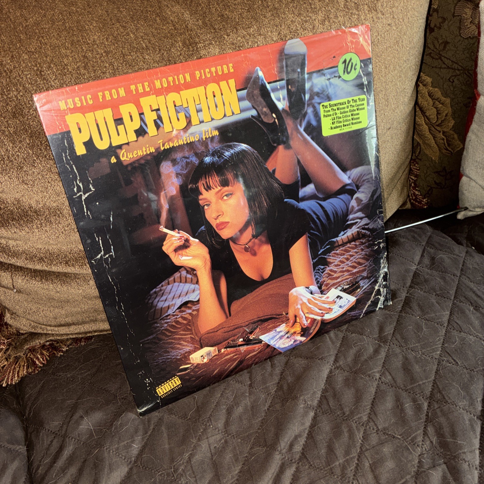 Pulp Fiction Rare Original 1994 Sealed Soundtrack W/ Hype Sticker NM VINYL