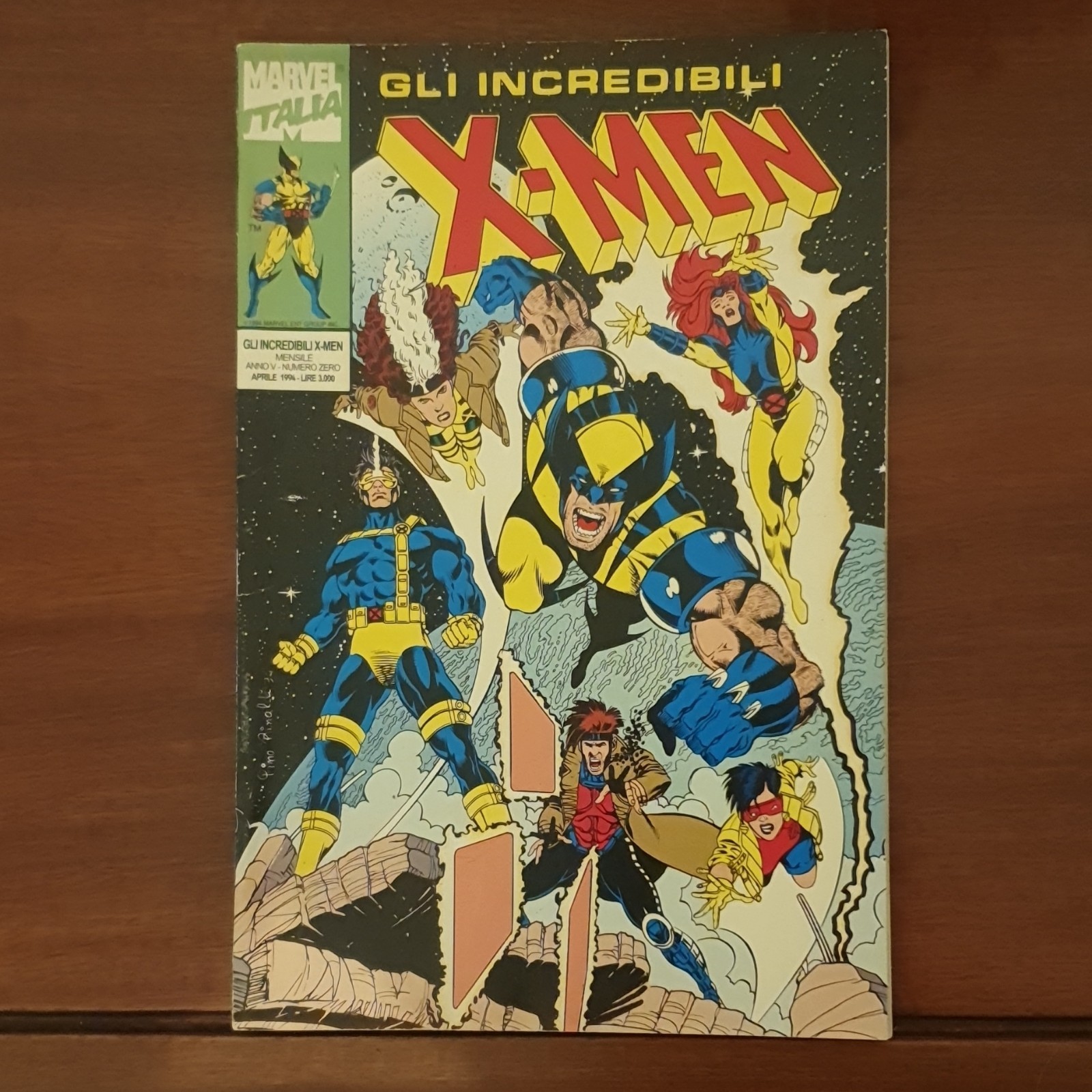 Marvel Italia Gli Incredibili X-Men n. 0 (1993) Italiano A colori Luca Scatasta