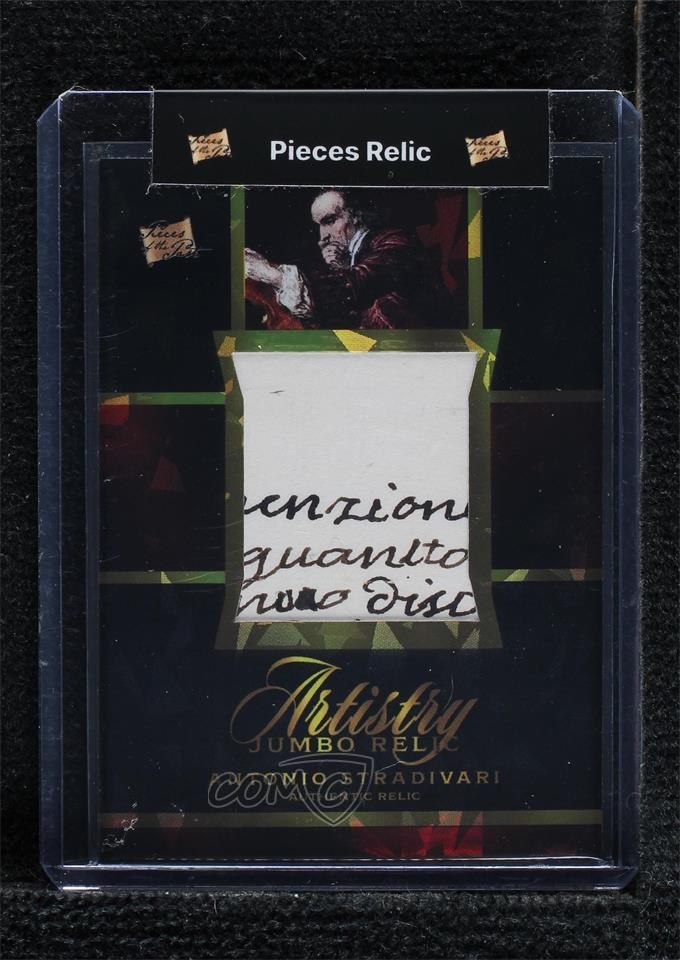 2023 Pieces of the Past Art & Music Edition Antonio Stradivari #58 0j8f