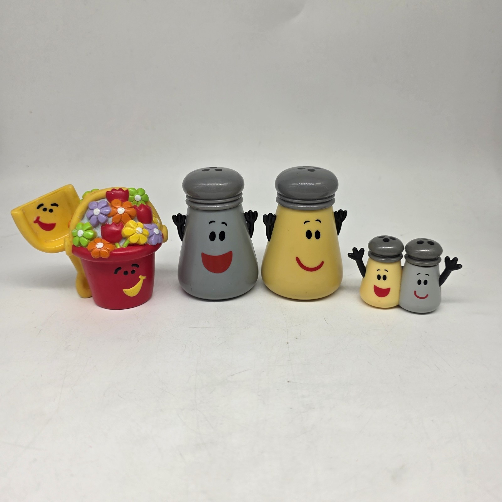 Blues Clues Mr Salt Mrs Pepper Maracas 1999 secchiello mini sale pepe
