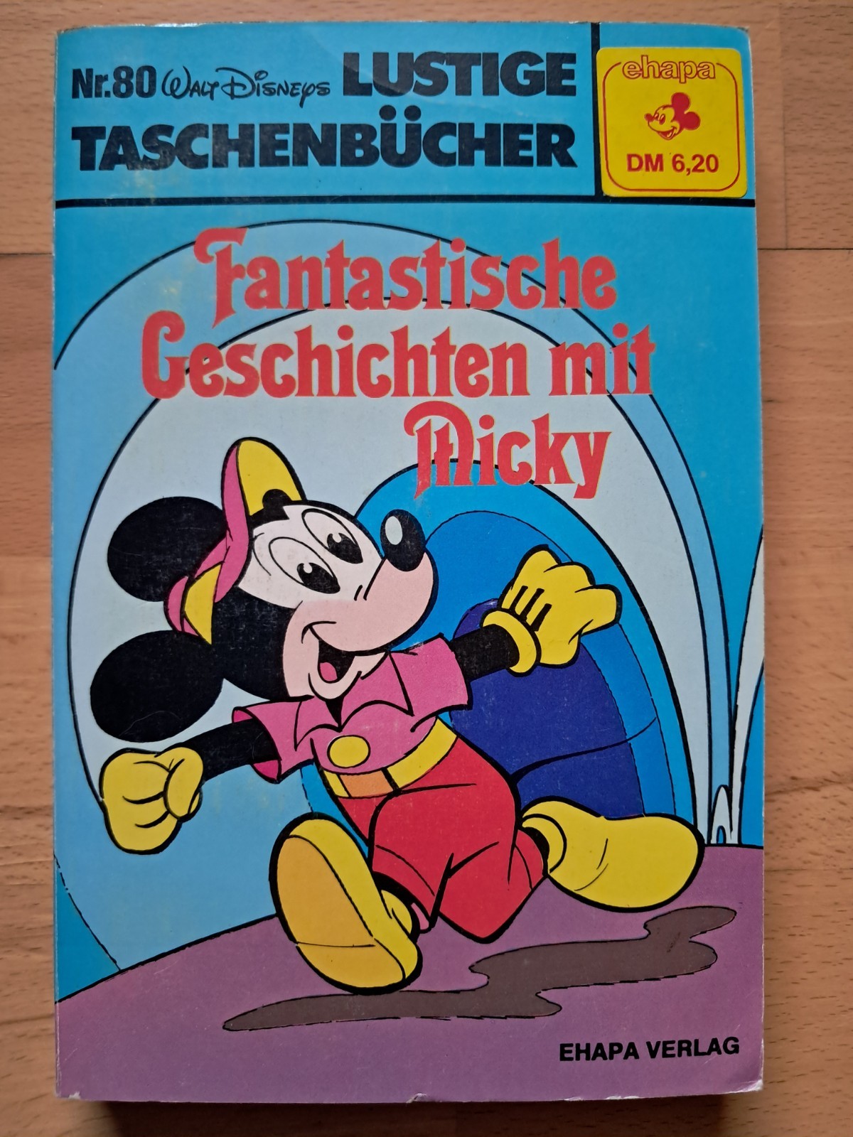 PRIMA EDIZIONE Libri tascabili divertenti n.80 Storie fantastiche con Topolino Z0-1