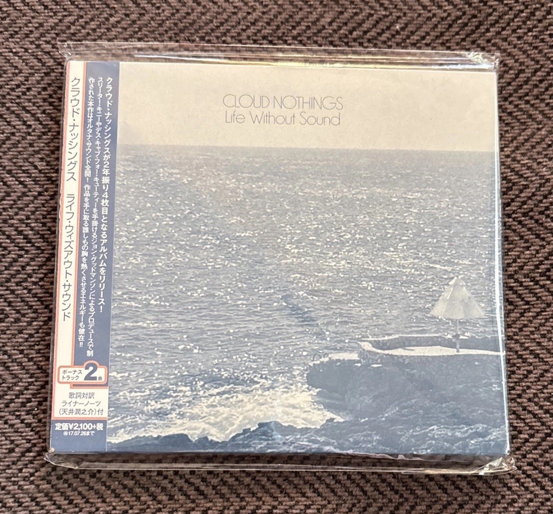 Cloud Nothings Life Without Sound JAPAN CD + 2 BONUS TRACKS AS NEW DIGIPACK OBI
