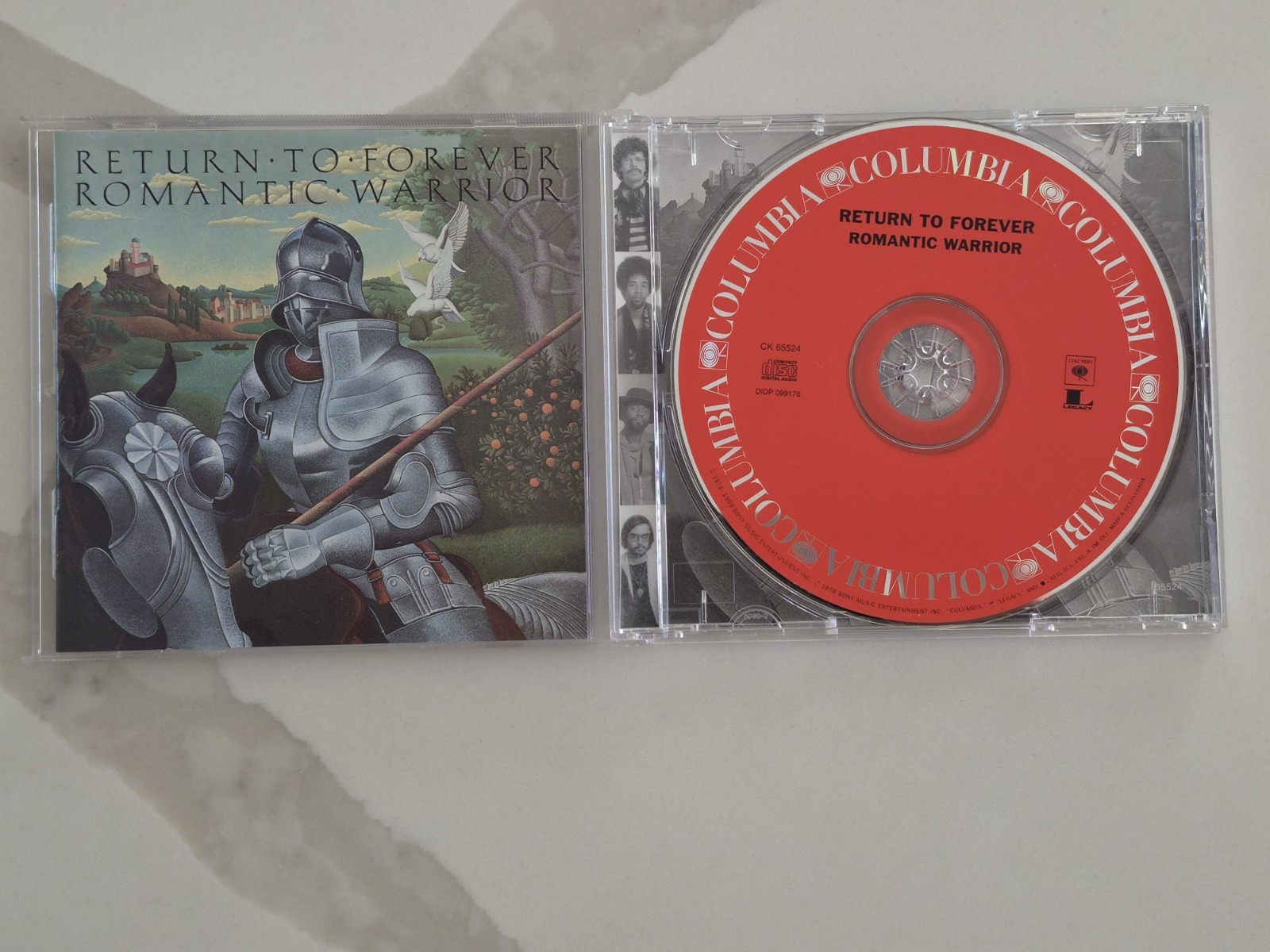 RETURN TO FOREVER / ROMANTIC WARRIOR *1999 CD RELEASE ON COLUMBIA LABEL 