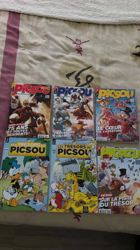 6 Bande dessinée picsou