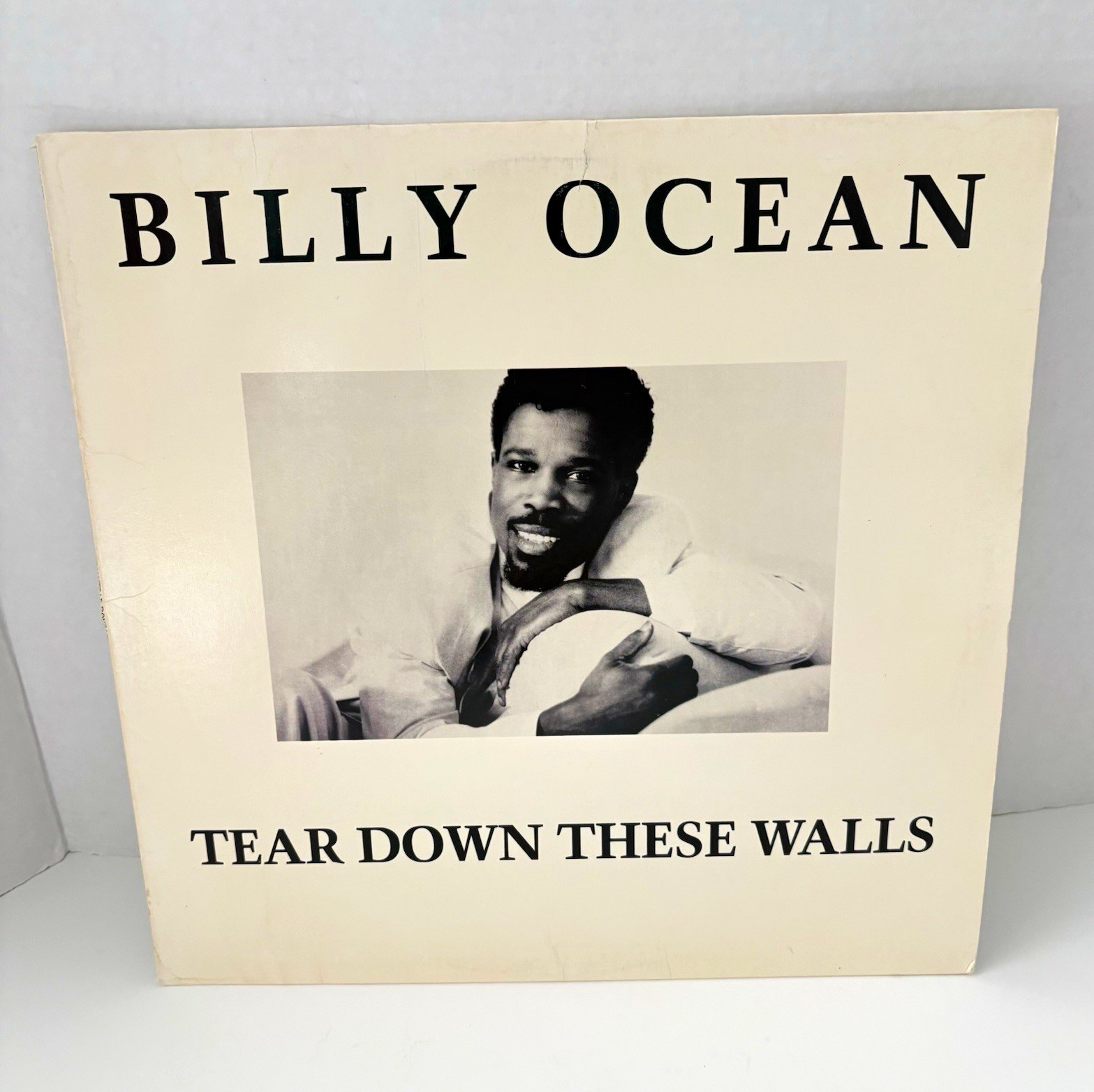 Billy Ocean Tear Down These Walls Jive 12" Black Vinyl LP 33 RPM JL 8495