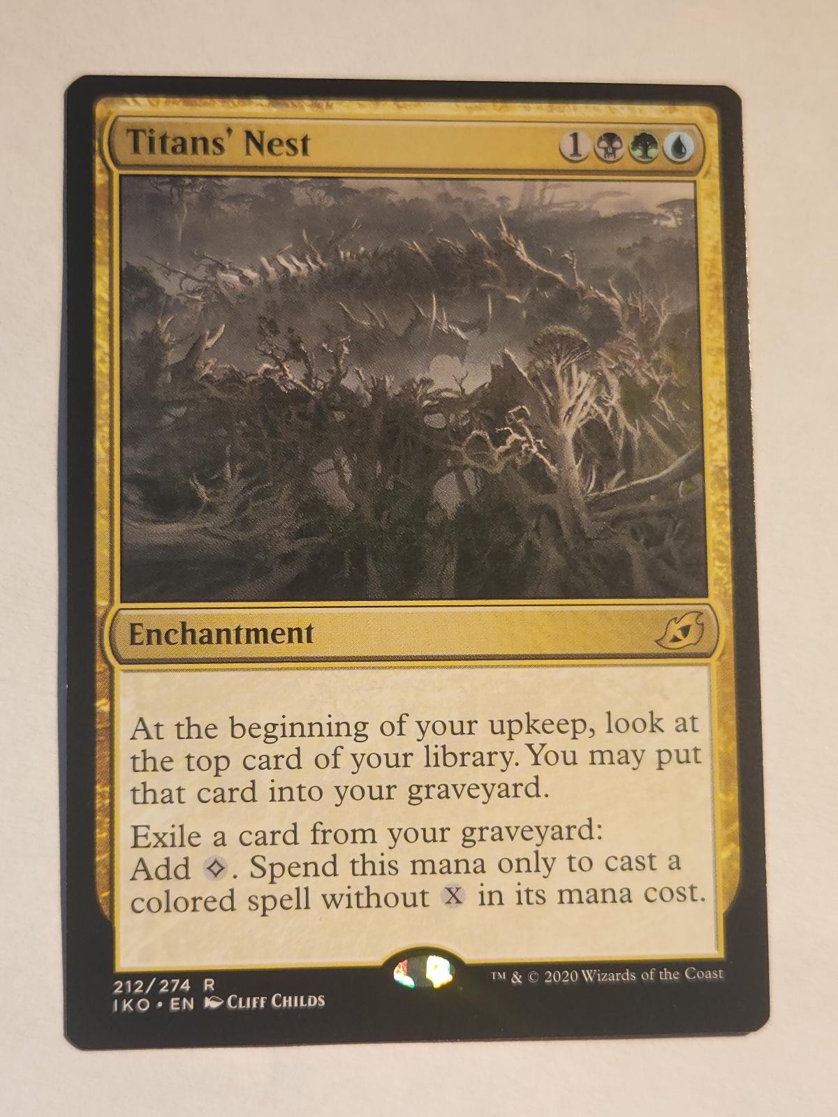 Nido dei Titani 212 Ikoria: Tana dei Behemoth Magic: The Gathering Raro LP