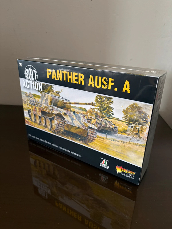 Panther Ausf. A char moyen allemand bolt action warlord games boite neuve scellée