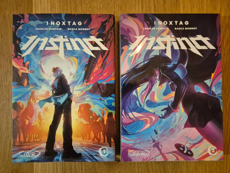 Mangas "Instinct" d'Inoxtag