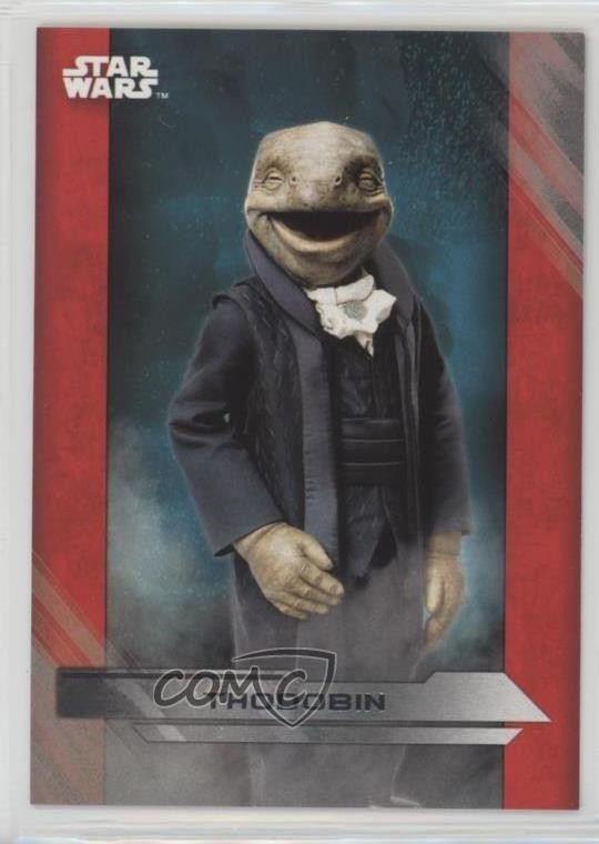 2017 Topps Star Wars: Gli Ultimi Jedi Argento 68/99 Thodobin #41 1e0