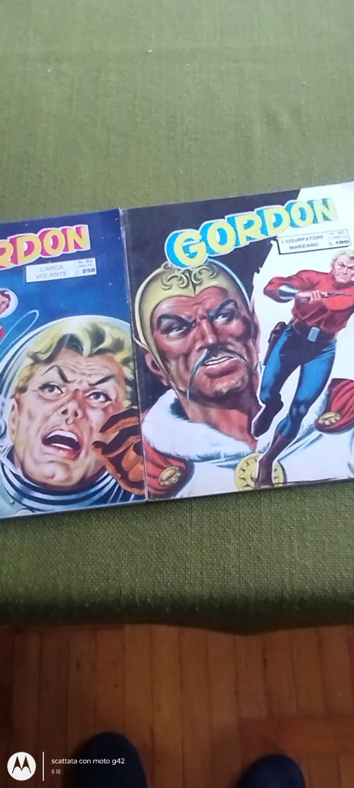 GORDON   ED. FRATELLI SPADA  6 fascicoli in vendita singola