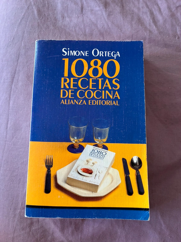 Libro 1080 Recetas de Cocina – Simone Ortega