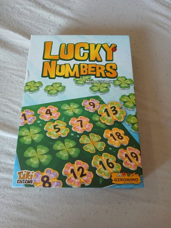 Jeu de societe Lucky number