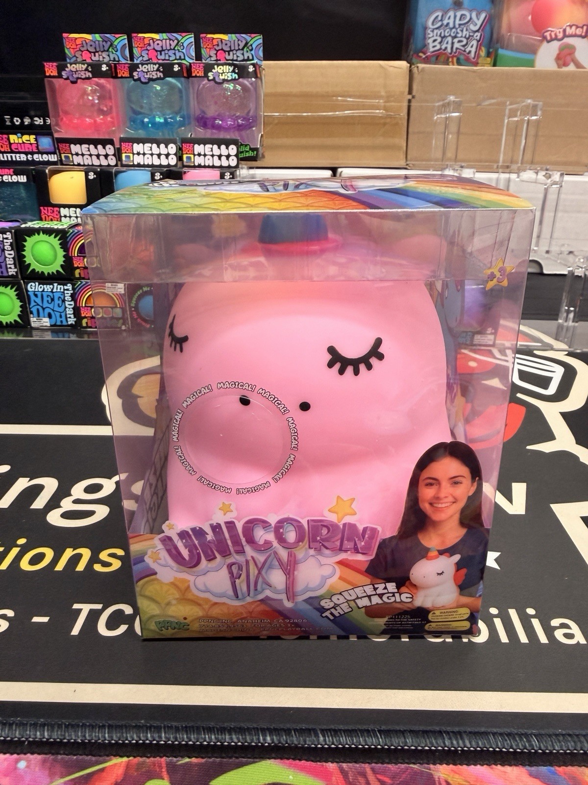 PPNC Unicorn Pixy Magical Squish Squeezable Unicorn * PINK *
