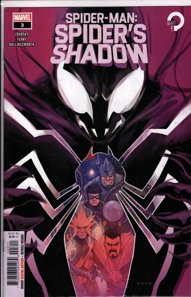 40623: MARVEL SPIDER-MAN: SPIDER'S SHADOW #3 Grado quasi nuovo