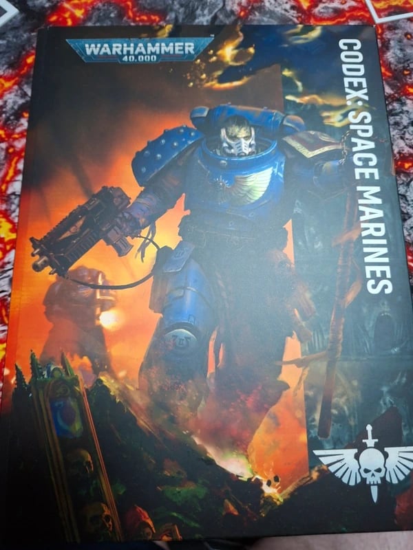 Nuovo codex space marine 40k