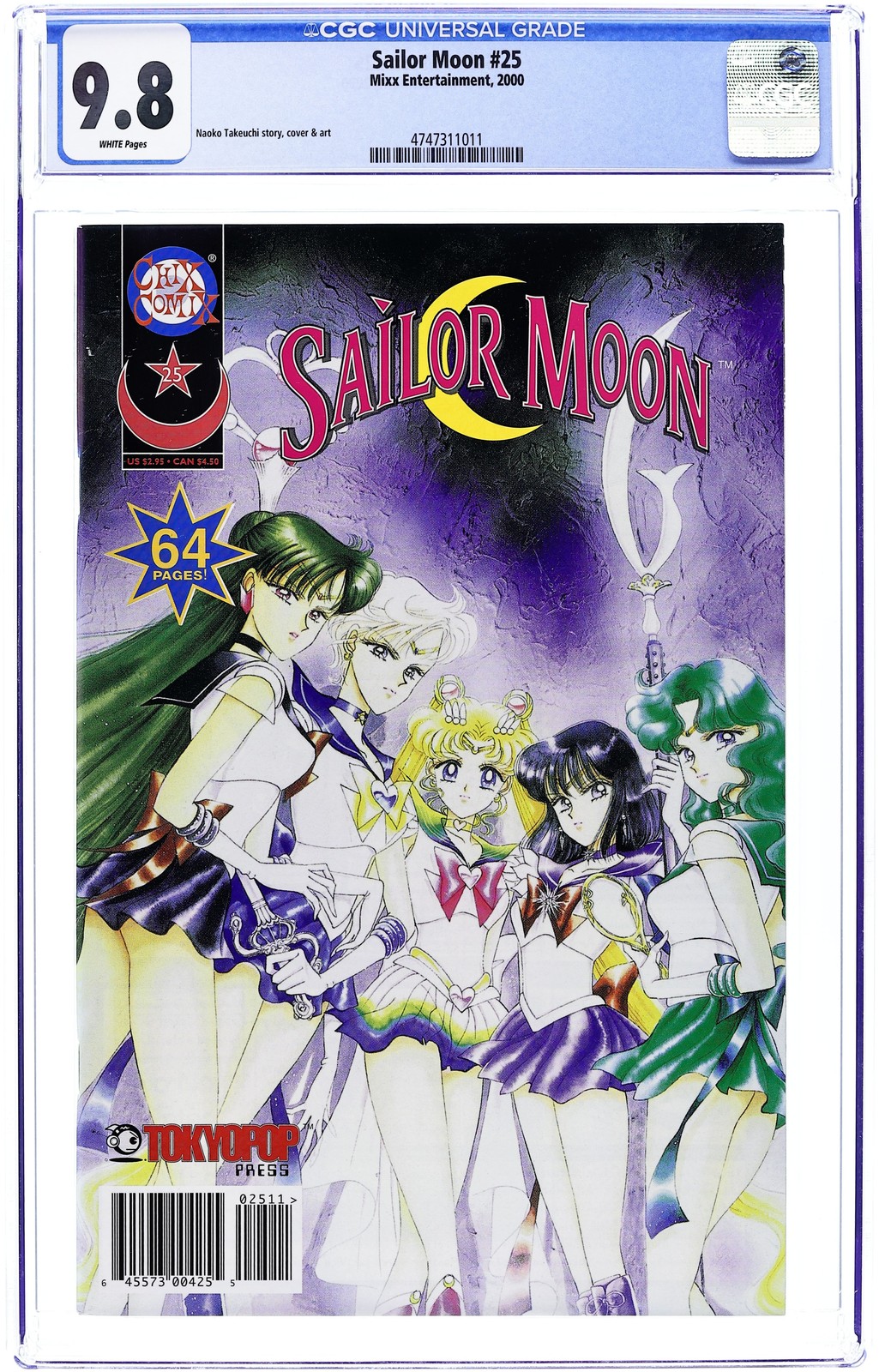 Sailor Moon #25 CGC 9.8 2000 4747311011