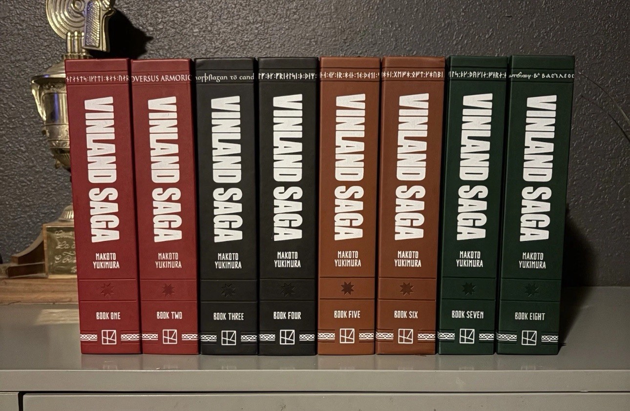 Vinland Saga Manga Deluxe Edition 1-8 | Ottime condizioni! Di proprietà di adulti 