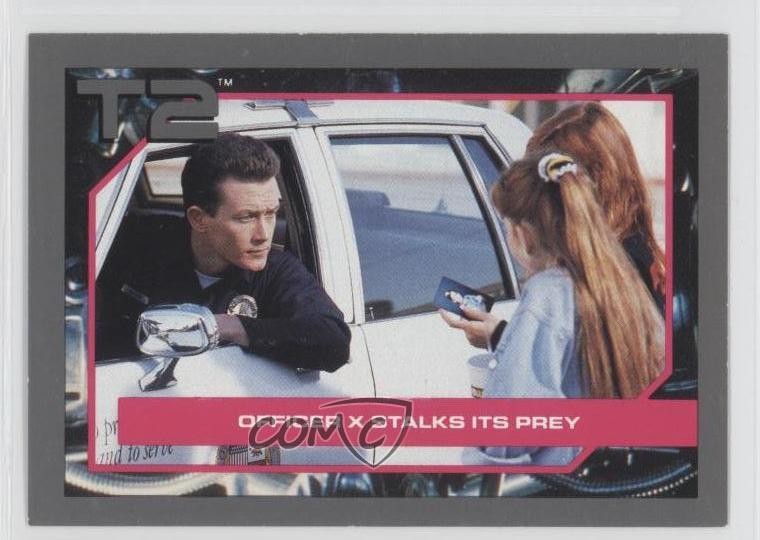 1991 Impel Terminator 2: Ufficiale del Giorno del Giudizio X Steli È Preda #17 0b6