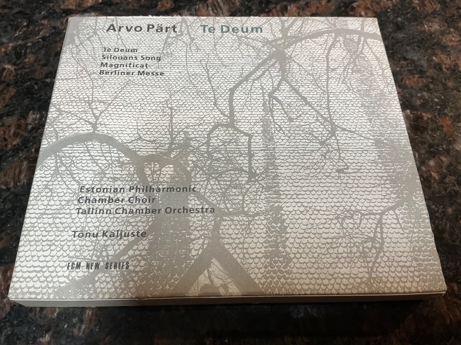 Arvo Part Te Deum Silovans Song Magnificat Berliner Messe ECM New Series Chamber