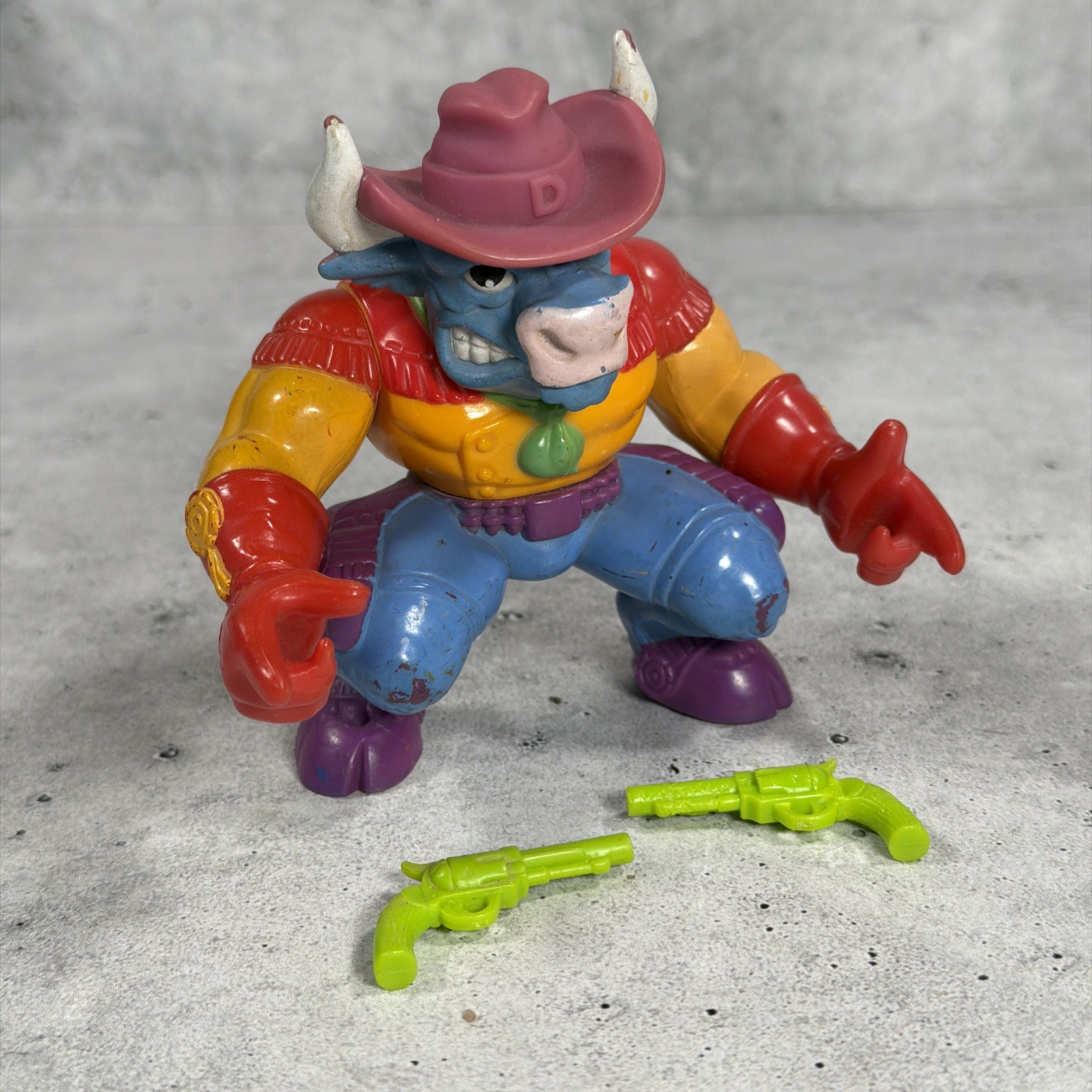 Vintage Cowboys of Moo Mesa Dakota Dude Complete Action Figure 1991