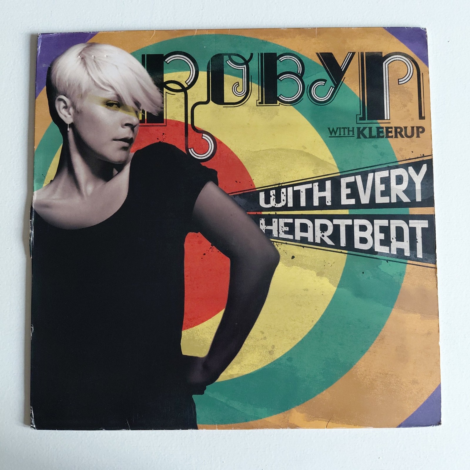Robyn With Every Heartbeat Vinyl Record Konichiwa Records 2007 12 Inch