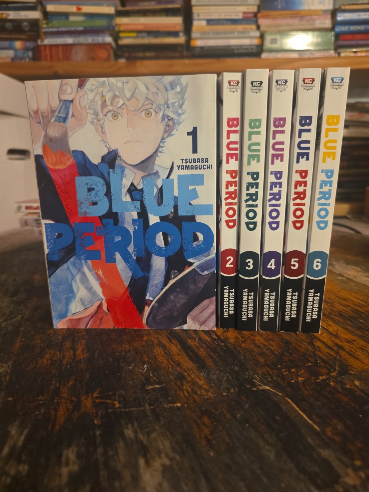 Manga inglese periodo blu volumi 1-6