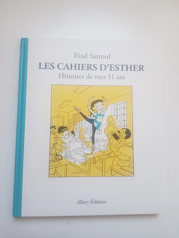 Livre cahier d'Esther