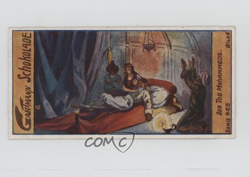 1916 Gartmann Album 16 La morte di Maometto #465-6 15ia