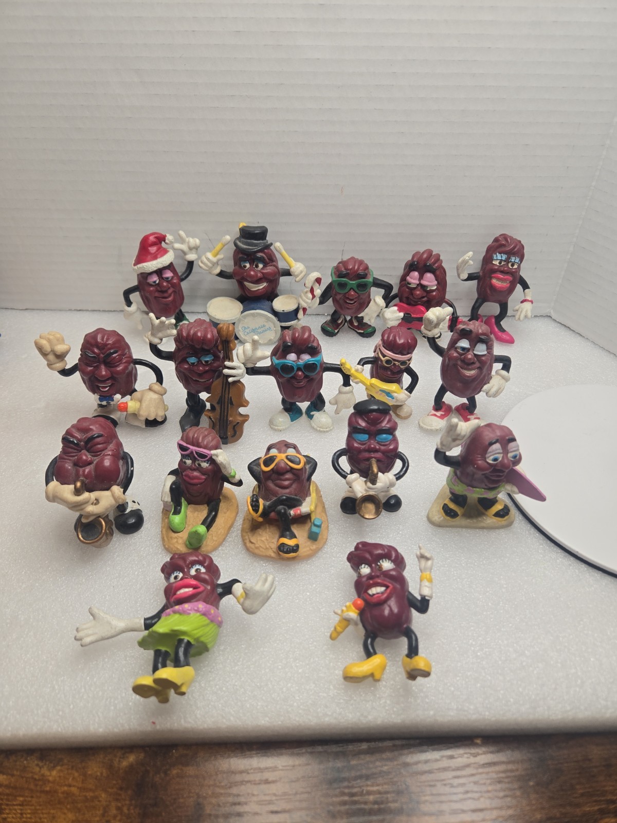California Raisins Vintage 1980s Lot Of 17 Figures 