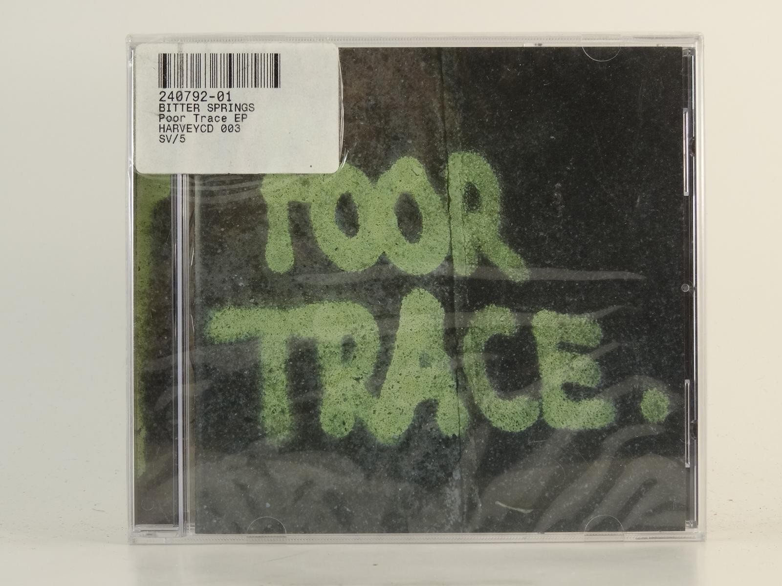 BITTER SPRINGS POOR TRACE EP (SEALED) (H1) Promo CD Single  CARGO RECORDS