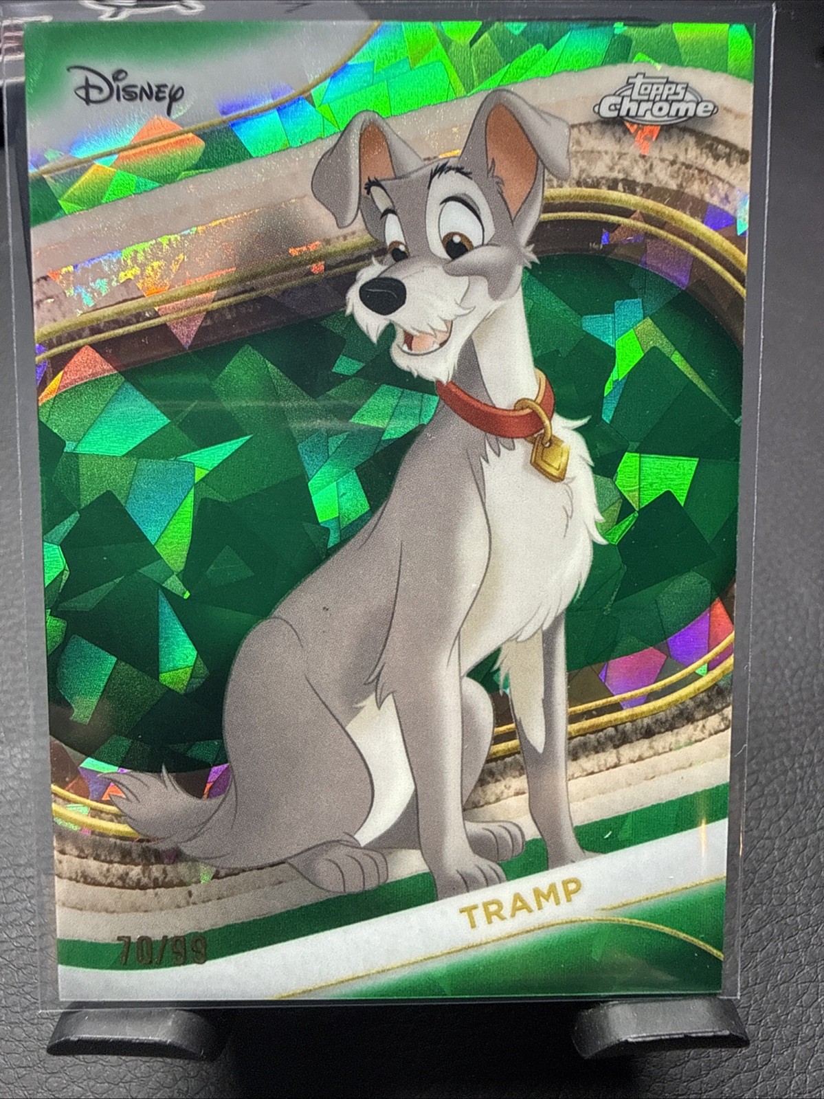 2025 Disney Troops Vagabondo Cromato Verde Ghiaccio Crepato /99