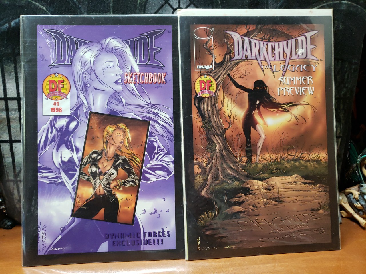Darkchylde Sketchbook#1, Summer Preview Dynamic Forces  DF Comics 