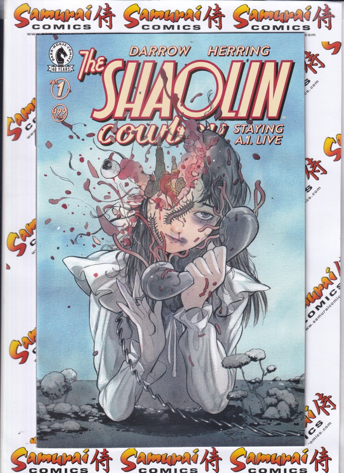 Shaolin Cowboy: Staying A.I.Live #1 1:25 variante Momoko scansioni reali!