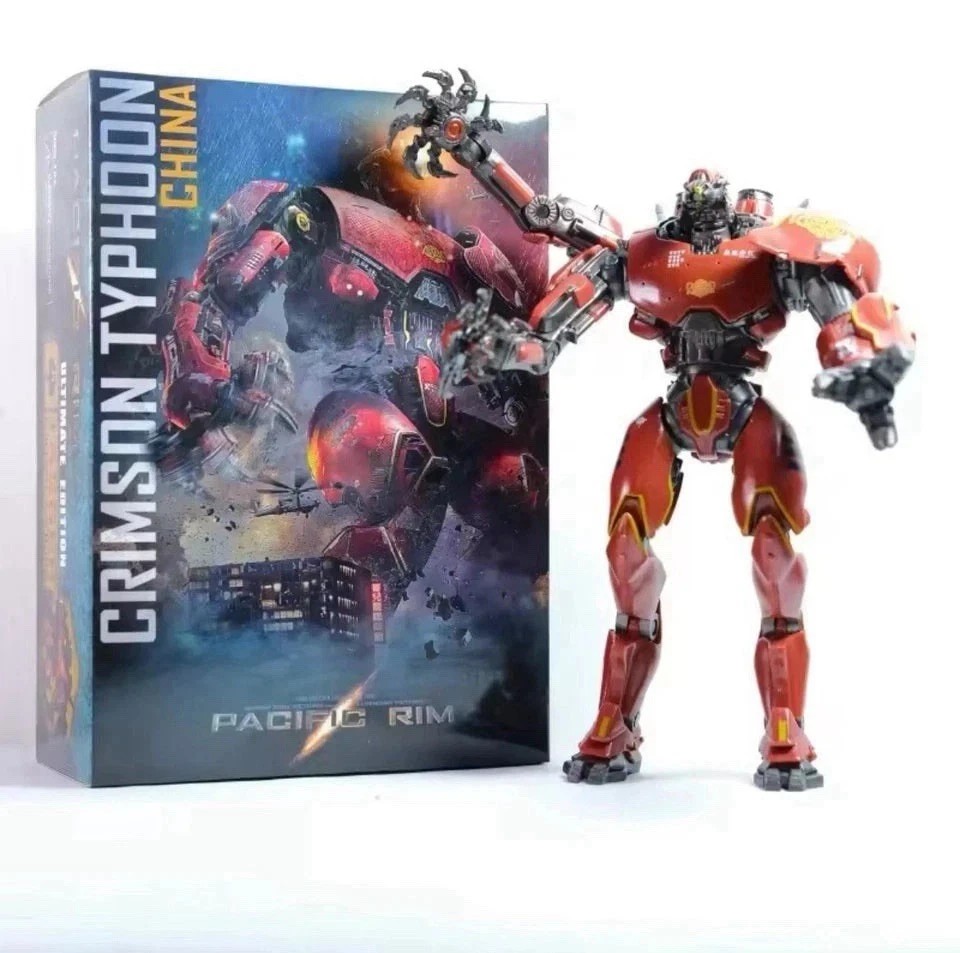 Modellino NECA Pacific Rim Crimson Typhoon Mark-4 Jaeger piloti cinesi