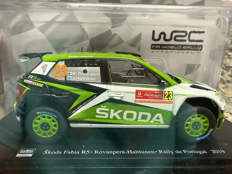 Maqueta Skoda Fabia R5 1/24 Rovanperä