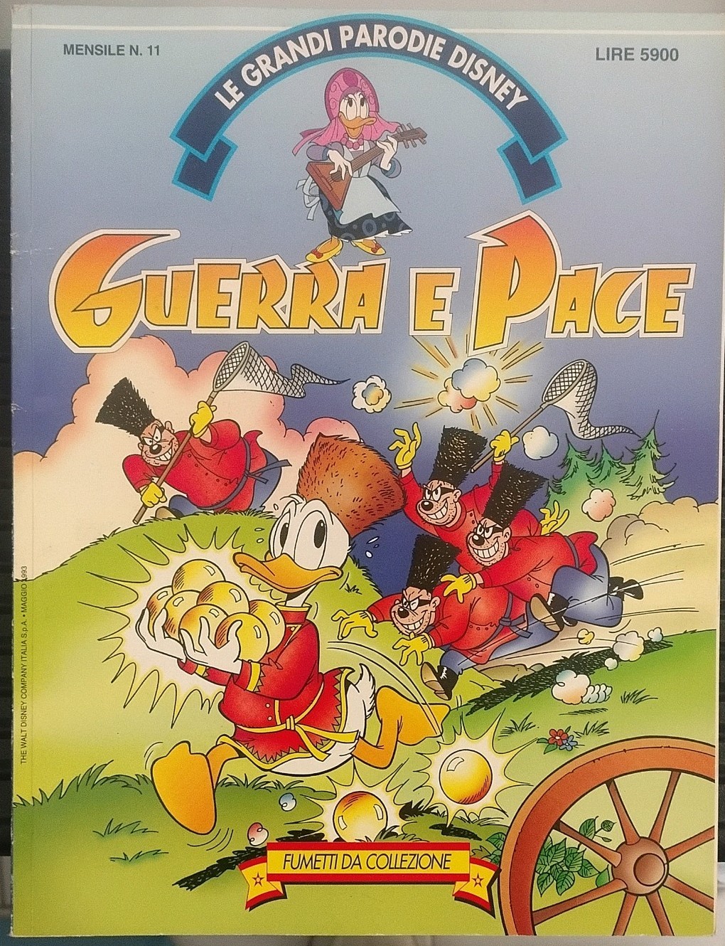 Le grandi Parodie Disney - Guerra e Pace n° 11