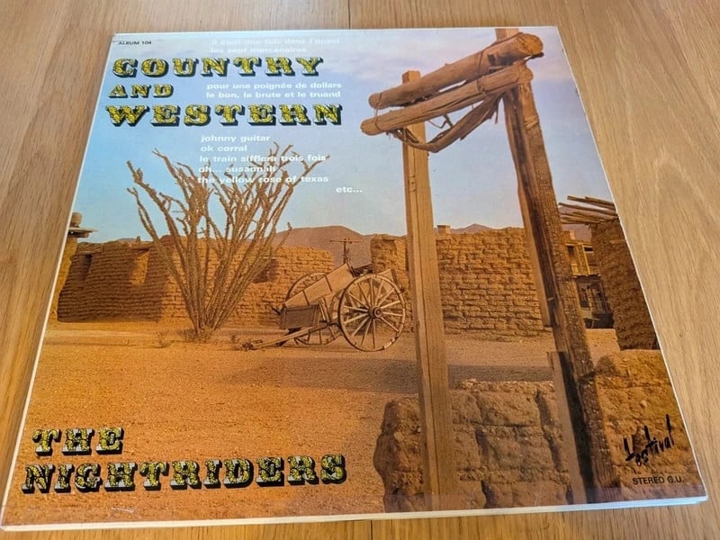 33 tours Music of the Far West. 2 disques