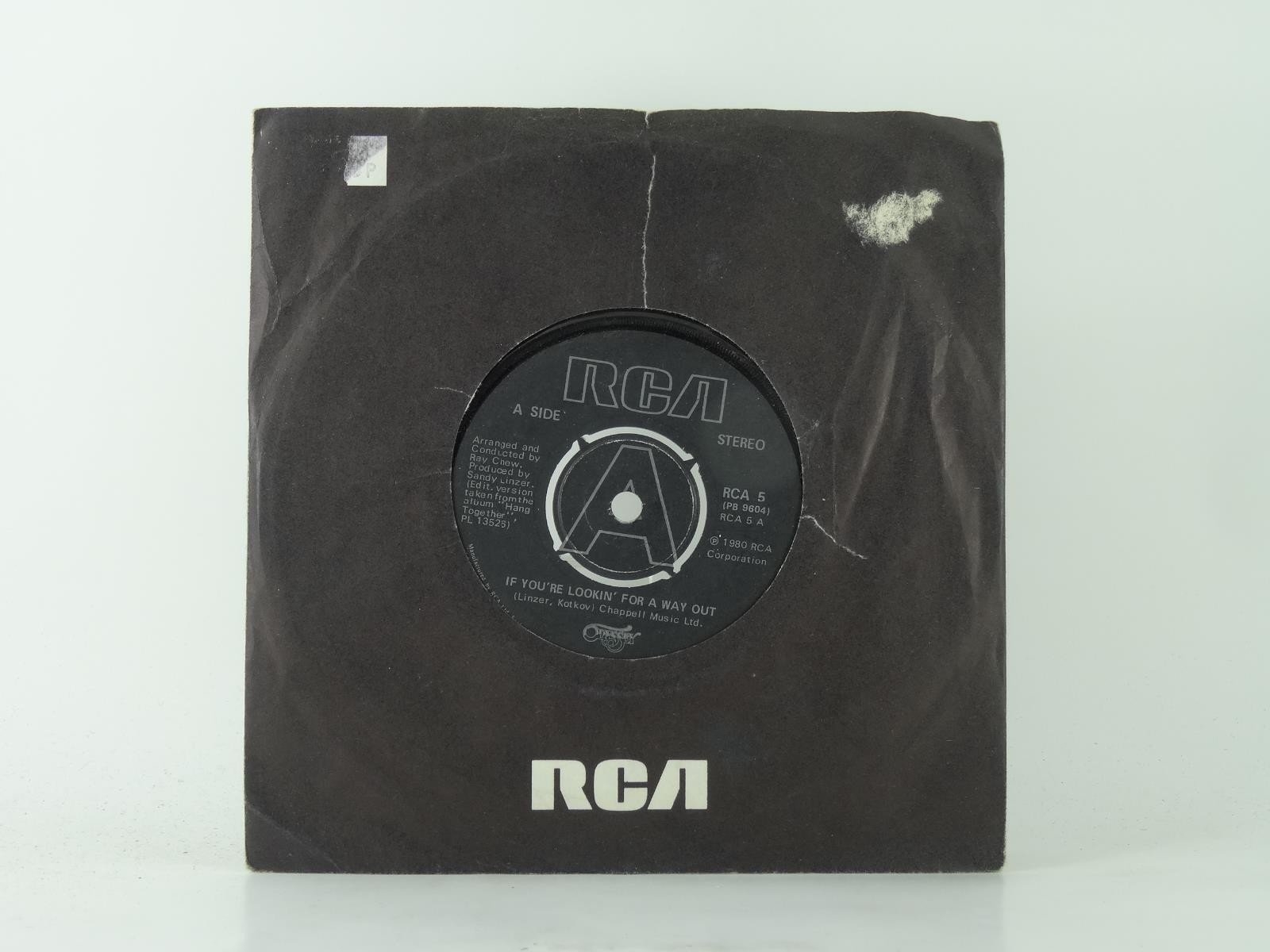 ODYSSEY IF YOU'RE LOOKIN' FOR A WAY OUT (1) (18) 2 Track 7" Single including Com