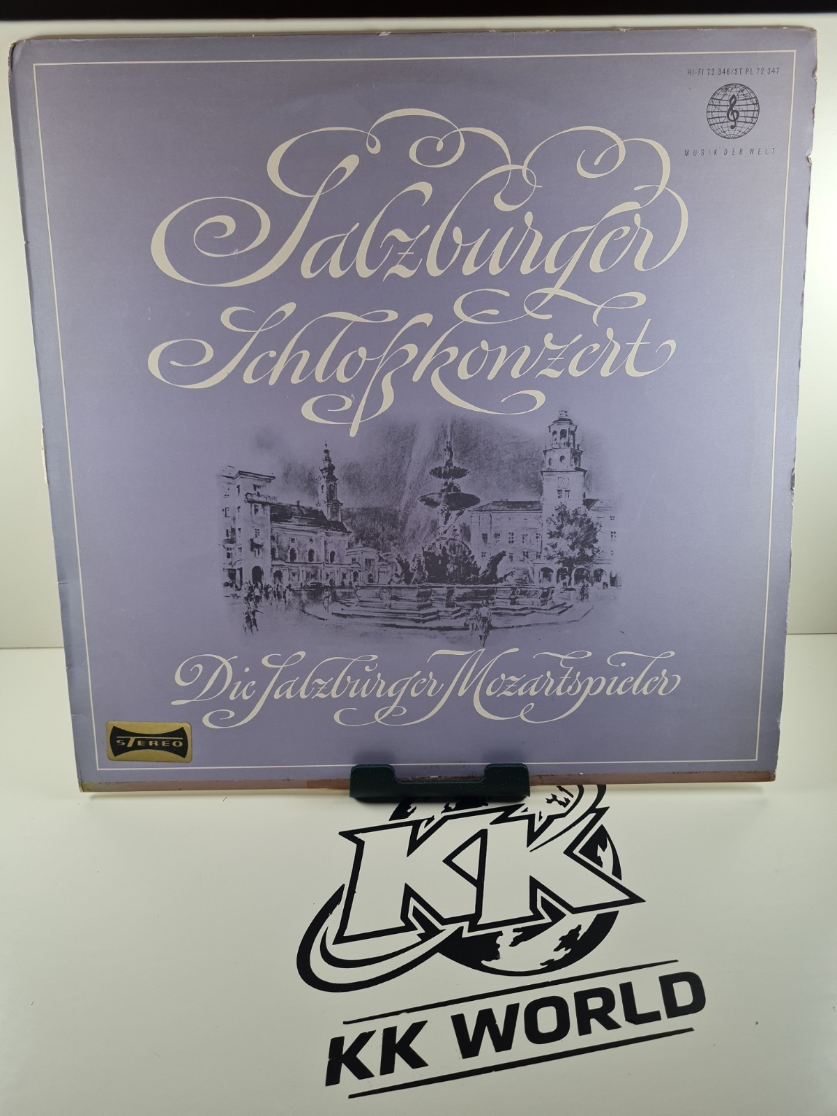 Salzburger Schloßkonzert Schallplatte Die Salzburger Mozartspieler
